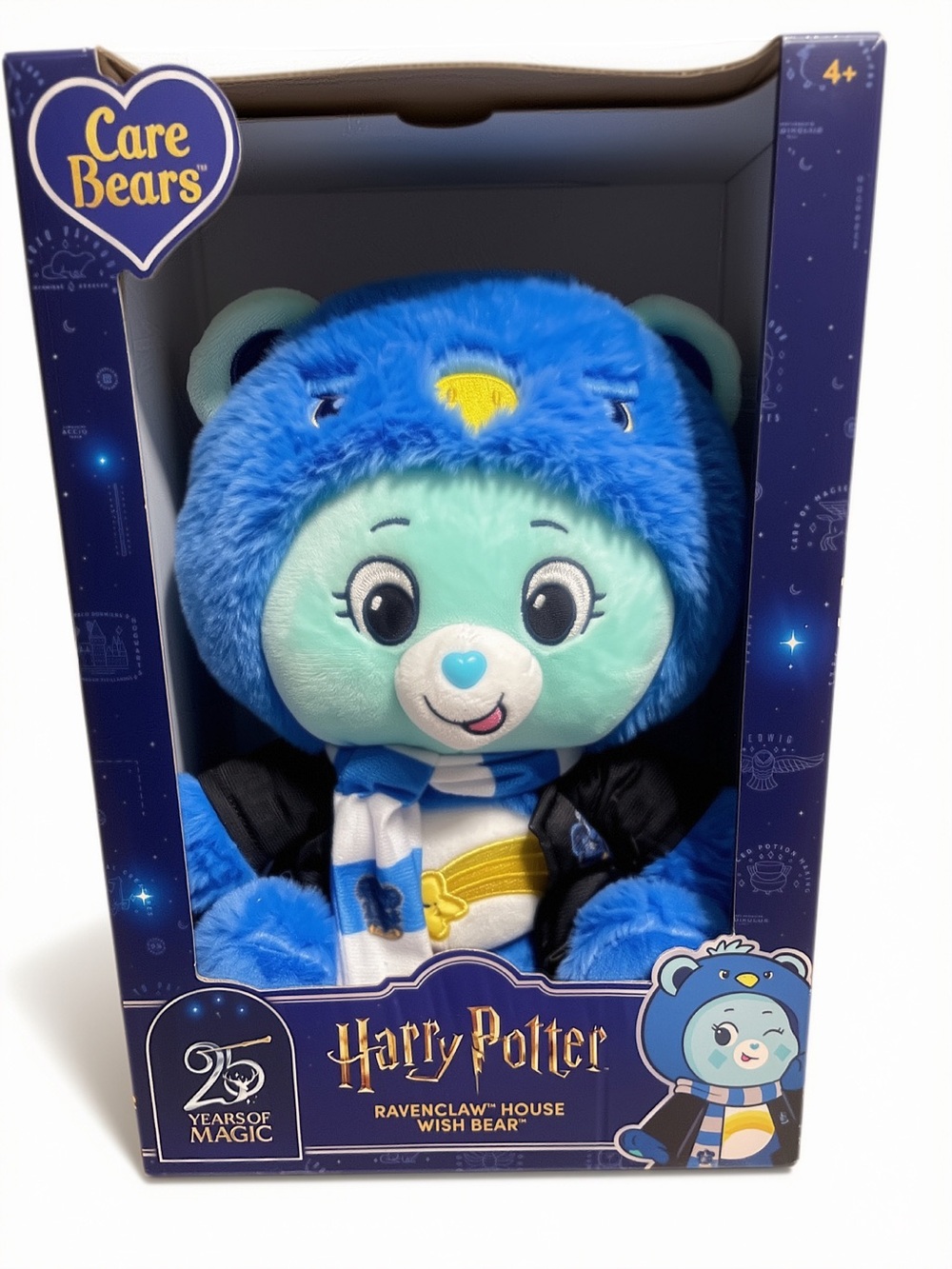 Care Bears Ravenclaw Wish Bear Plush - Blue and Light Green